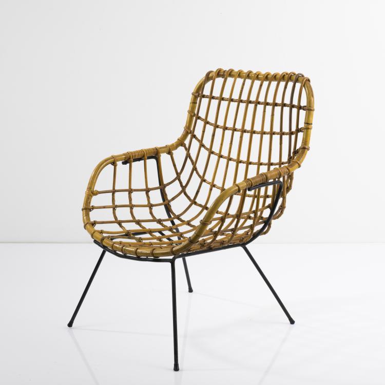 Bild 3 zu Objekt, Armlehnstuhl 'BS 1N', um 1963, Tito Agnoli, Bonacina, Pierantonio, Como, 161A 103