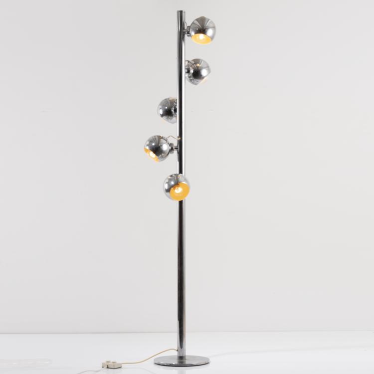 Bild 1 zu Objekt, Stehleuchte, 1970er Jahre, Goffredo Reggiani (zugeschrieben), Reggiani Illuminazione, Sovico, 161A 200