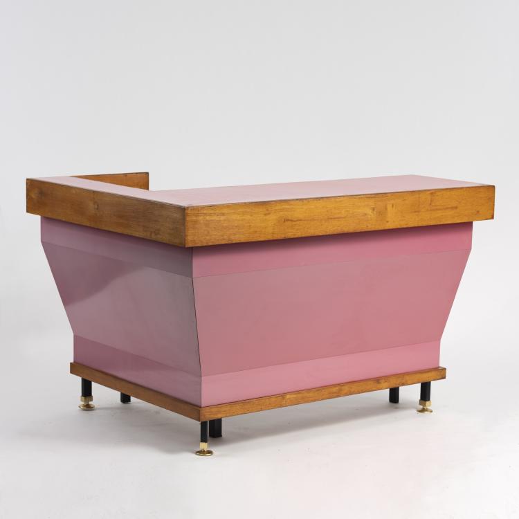 Hauptbild zu Objekt, Two-part shop counter, 1950s, Italien, 161A 32