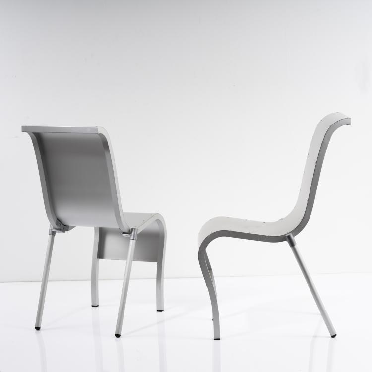 Hauptbild zu Objekt, 2 'Romantica' stacking chairs, 1987/88, Philippe Starck, Driade, Mailand, 161C 723