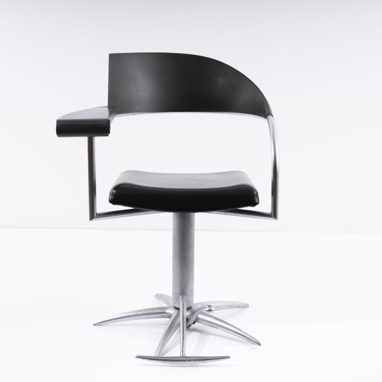 Bild 1 zu Objekt, 'Techno' barber chair, 1989, Philippe Starck, Driade Aleph, Mailand, 161C 745