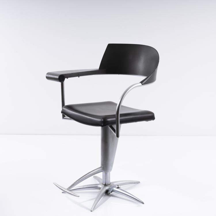 Bild 3 zu Objekt, 'Techno' barber chair, 1989, Philippe Starck, Driade Aleph, Mailand, 161C 745