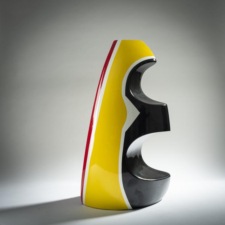 Bild 2 zu Objekt, 'Yellow' vase from the 'REDYELLOWBLACK' series, 2006, George J. Sowden, Superego, Mailand, 161C 577