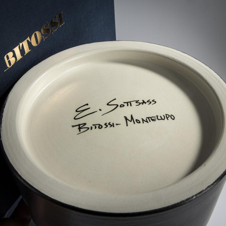 Bild 4 zu Objekt, 'Rocchetto' vase, 1986, Ettore Sottsass, Bitossi, Montelupo, 161A 66