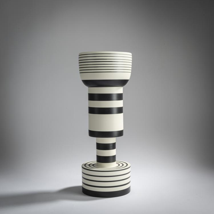 Hauptbild zu Objekt, '502' vase, c. 1959, Ettore Sottsass, Bitossi, Montelupo, 161A 65