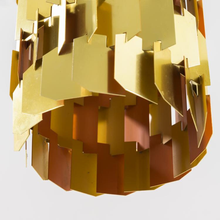 Bild 5 zu Objekt, Zwei Deckenleuchten 'Facet Pop', 1970, Louis Weisdorf, Lyfa, Ballerup, 161C 754