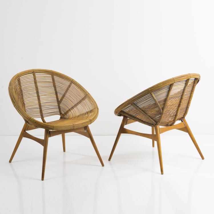 Bild 1 zu Objekt, 2 armchairs, c. 1958, Frankreich, 161C 545