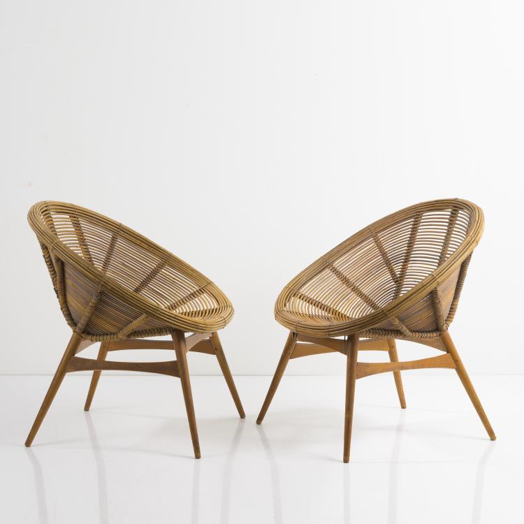 Bild 2 zu Objekt, 2 armchairs, c. 1958, Frankreich, 161C 545
