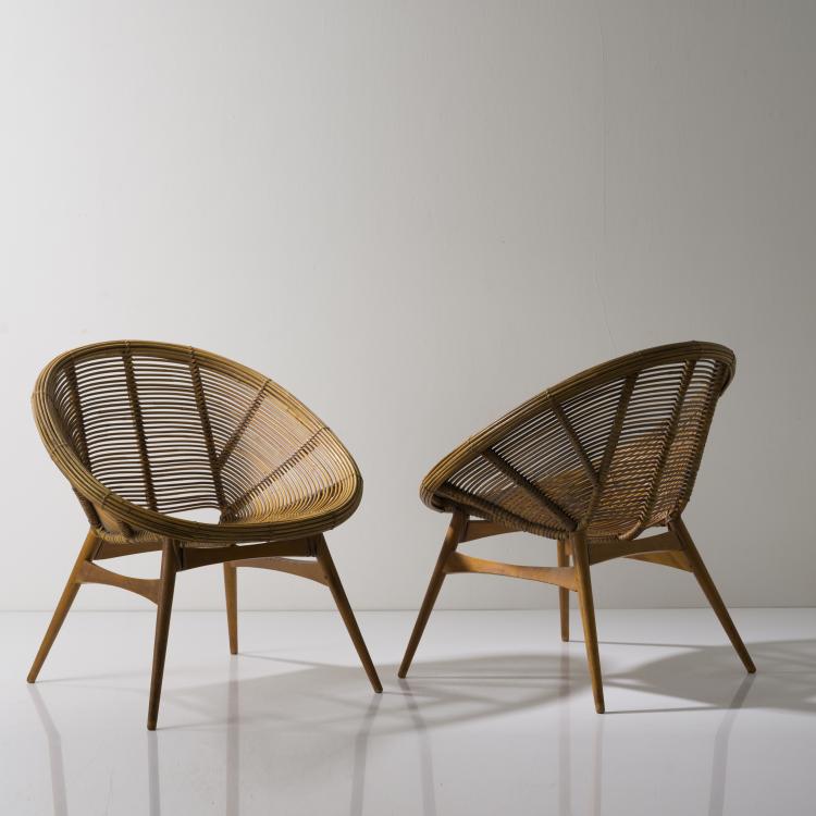 Bild 3 zu Objekt, 2 armchairs, c. 1958, Frankreich, 161C 545