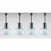 4 ceiling lights, 1970s