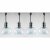 4 ceiling lights, 1970s