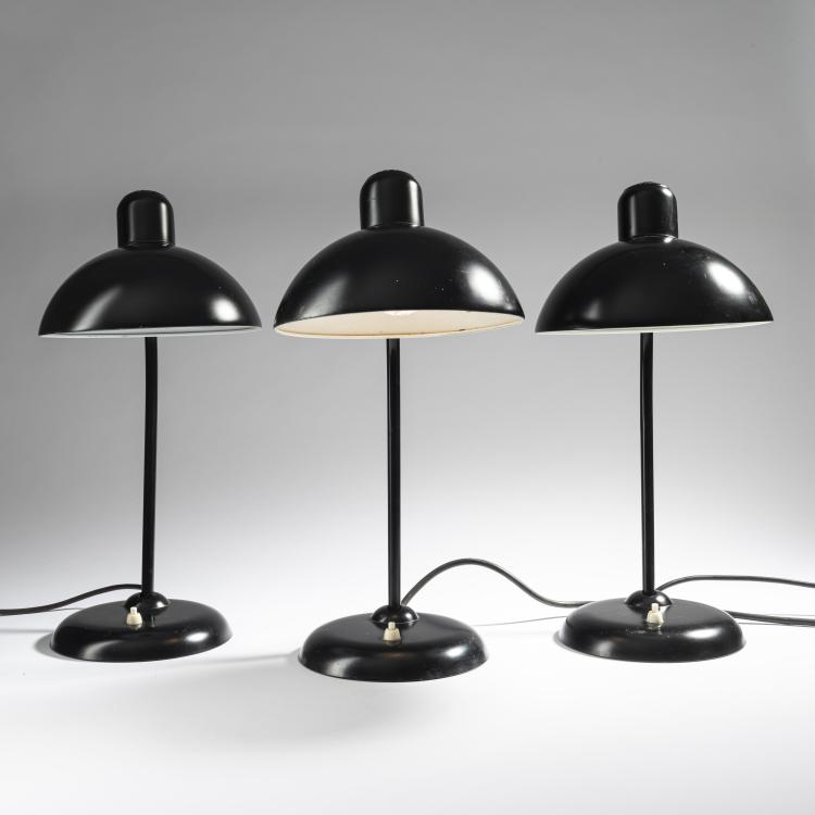 Bild 2 zu Objekt, 3 '6556' task lights, 1934, Christian Dell, Kaiser & Co., Neheim-H&uuml;sten, 161C 487