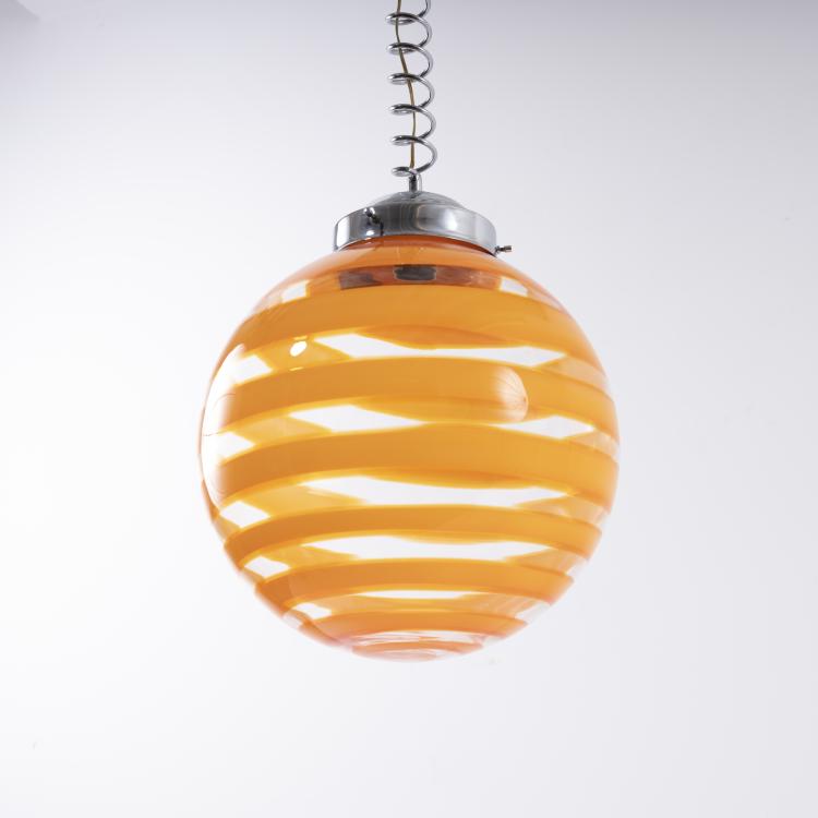 Bild 1 zu Objekt, Deckenleuchte 'A fasce', 1970er Jahre, Venini, Murano (zugeschrieben), 161A 190