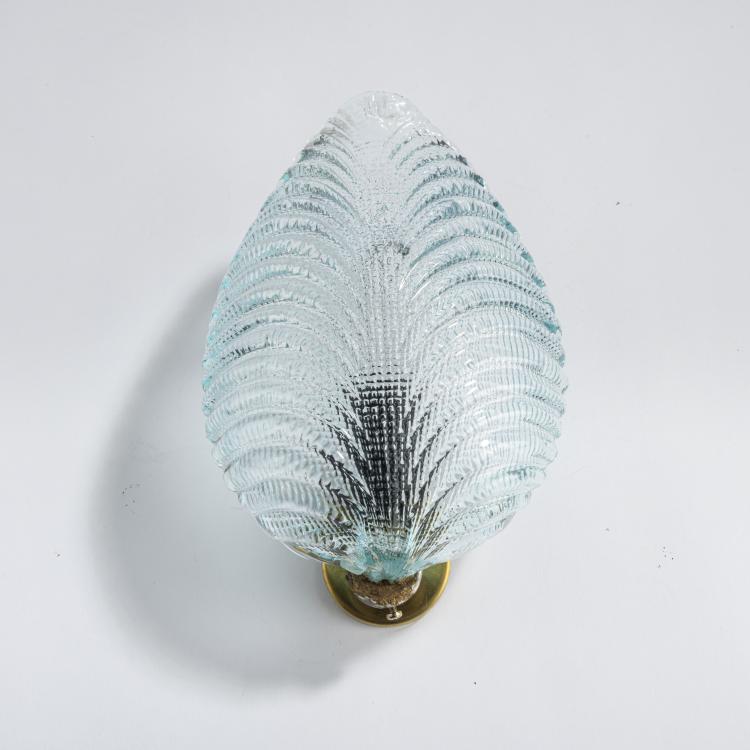 Bild 1 zu Objekt, Vier Wandappliquen 'Costolato', 1940er Jahre, Barovier & Toso, Murano, 161A 7