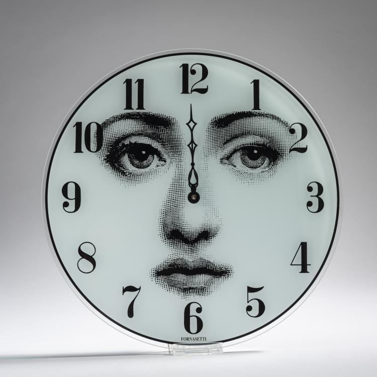 Hauptbild zu Objekt, 'Viso' wall clock, 1990 / 2000s, Barnaba Fornasetti, Fornasetti, Mailand, 161A 157