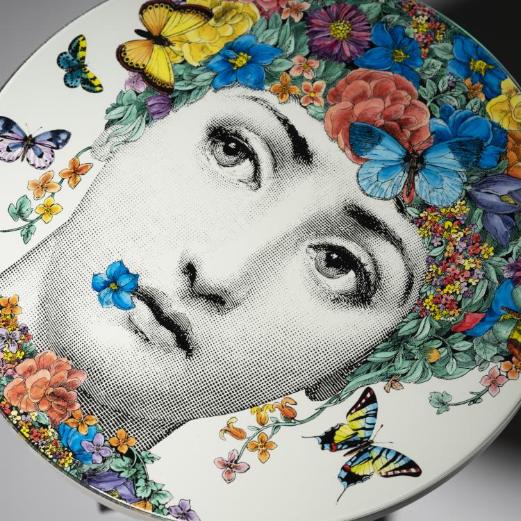 Bild 3 zu Objekt, Beistelltisch 'Fior di Lina', 2015, Barnaba Fornasetti, Fornasetti, Mailand, 161A 163
