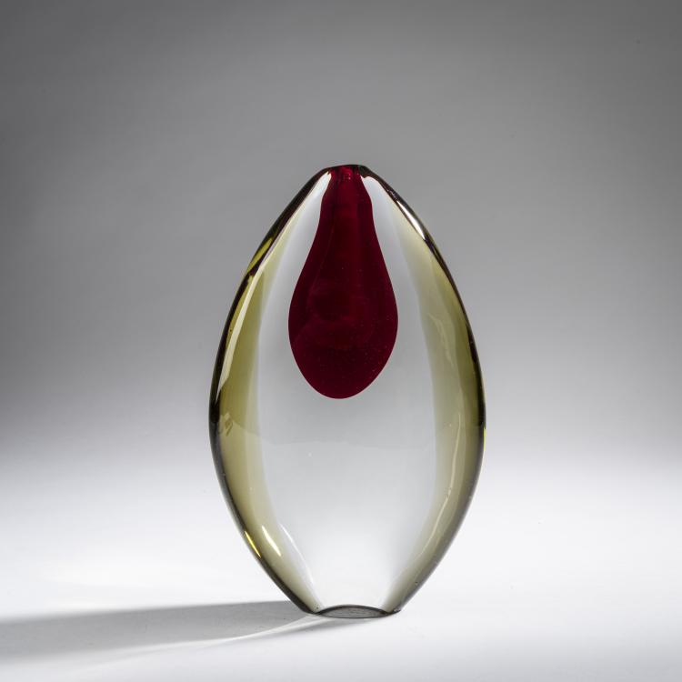Hauptbild zu Objekt, 'Sasso sommerso' vase, 1962, Alfredo Barbini, Barbini, Alfredo, Murano, 161B 404