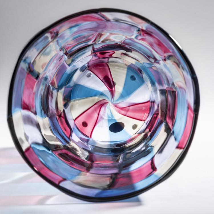 Bild 2 zu Objekt, 'Pezzato' vase, 2002, Fulvio Bianconi (after), Venini & C., Murano, 161B 343