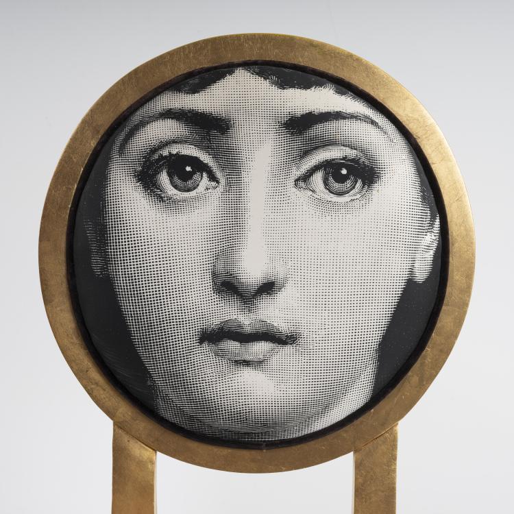 Bild 1 zu Objekt, 2 chairs, 2 armchairs 'Tema e variazioni', 1990s, Piero Fornasetti, Galli, G., Italien; Fornasetti, Mailand, 161A 158