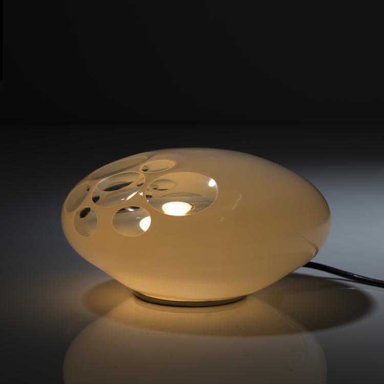 Hauptbild zu Objekt, Tischleuchte, 1960er Jahre, Mazzega, A.V., Murano (zugeschrieben), 161A 110