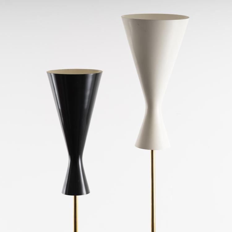 Bild 2 zu Objekt, 2 floor lamps, 1950s, Stilnovo, Mailand (zugeschrieben), 161A 26