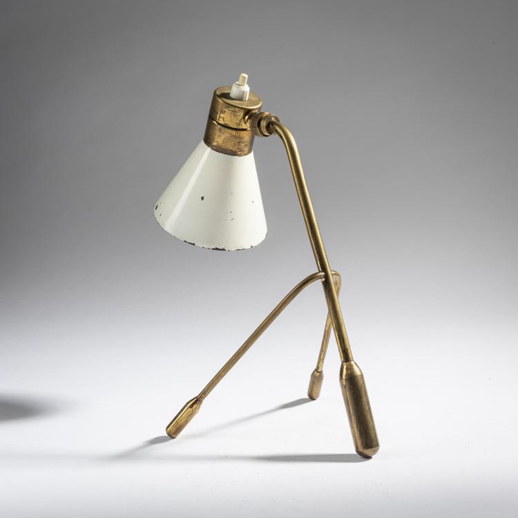 Bild 2 zu Objekt, Tischleuchte, 1950er Jahre, Giuseppe Ostuni (zugeschrieben), Oluce, Mailand (zugeschrieben), 161A 40