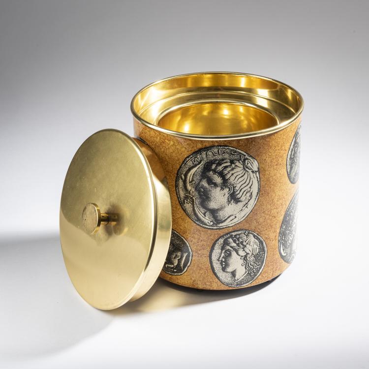 Bild 1 zu Objekt, 'Monete siracusane' ice bucket, 1950/60s, Piero Fornasetti, Fornasetti, Mailand, 161A 147