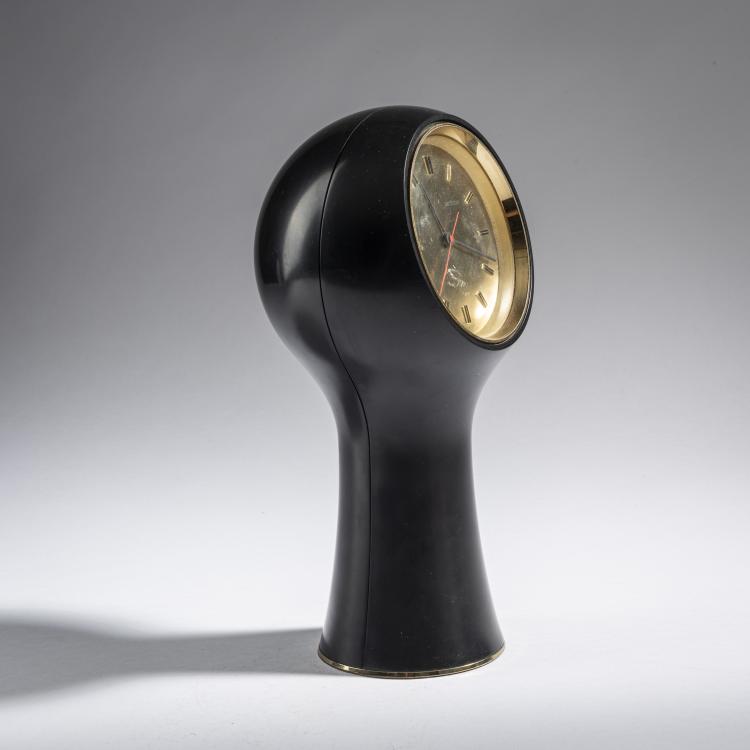 Bild 2 zu Objekt, 'T1' - 'Secticon' Table clock, 1956, Angelo Mangiarotti, Portescap, Le Porte Echappement Universal La Chaux De Fonds S. A., 161A 77