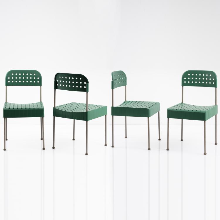 Bild 1 zu Objekt, 4 'Box' chairs, 1971, Enzo Mari, Anonima Castelli, Bologna, 161A 176