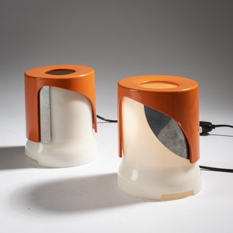 Bild 1 zu Objekt, 2 'KD 24' table lights, 1964, Joe Colombo, Kartell, Noviglio, 161A 106