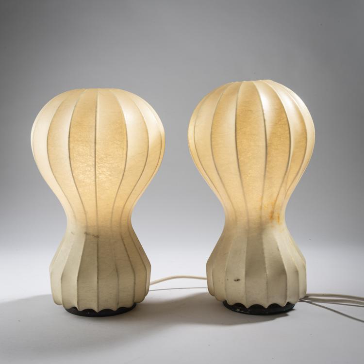 Bild 1 zu Objekt, 2 'Gattini' table lights, 1960, Achille Castiglioni,Pier Giacomo Castiglioni, Flos, Brescia, 161A 96
