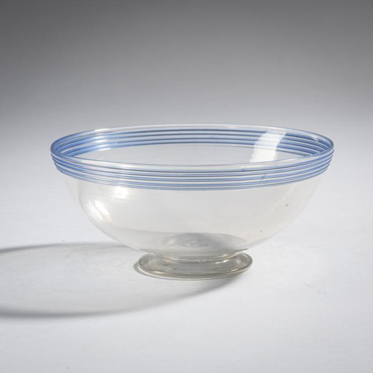 Bild 1 zu Objekt, Schale 'Iridato', 1921-25, Vittorio Zecchin, Cappellini, M.V.M., Murano (zugeschrieben), 161B 244