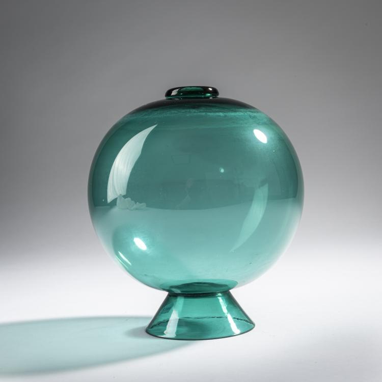 Hauptbild zu Objekt, 'Trasparento' vase, 1926, Carlo Scarpa, Cappellin, M.V.M., Murano, 161B 252