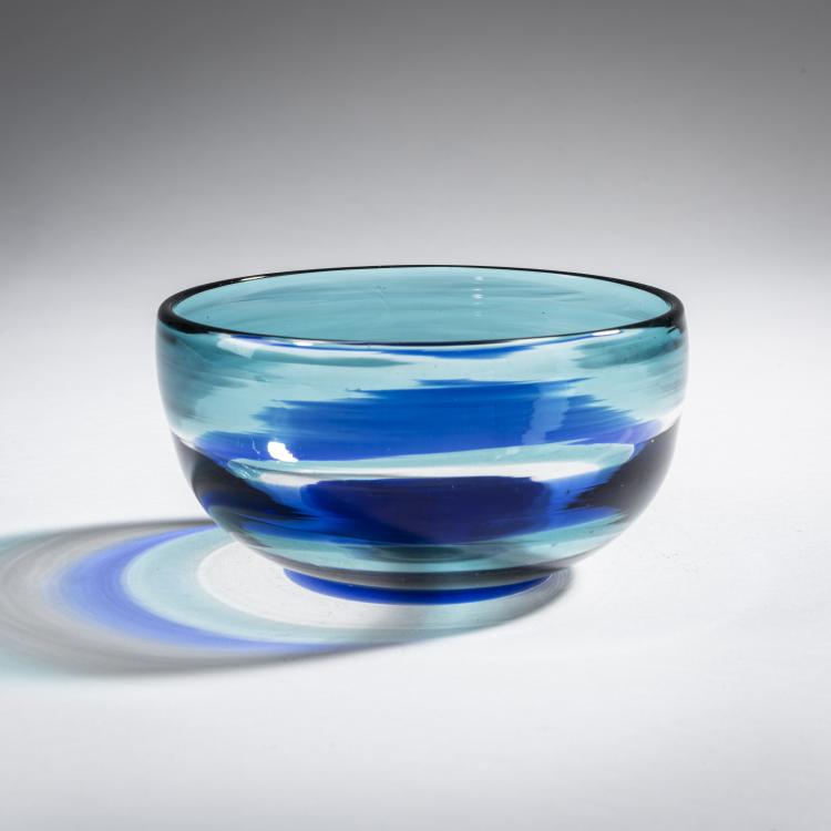 Hauptbild zu Objekt, 'A fasce' bowl, c. 1953, Fulvio Bianconi, Venini & C., Murano, 161B 317