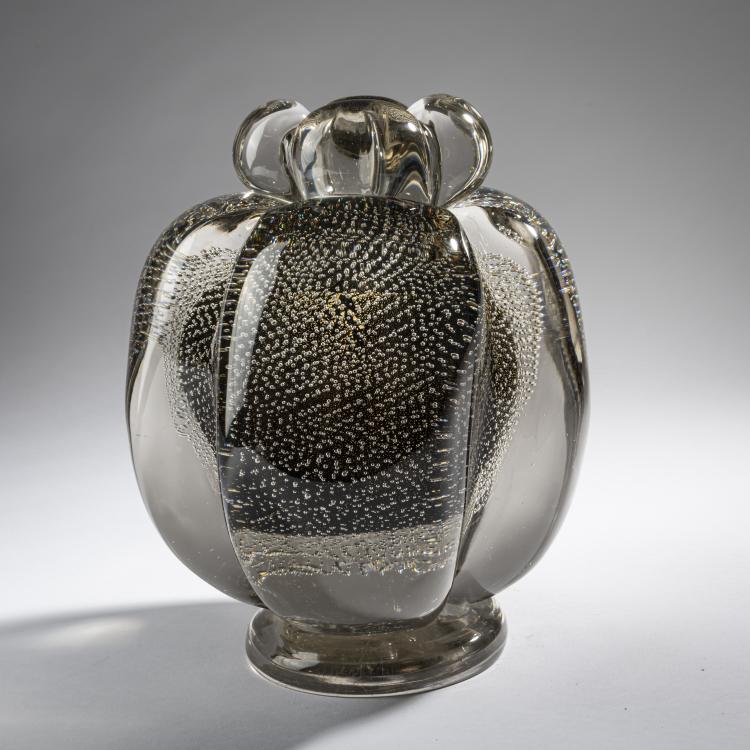 Bild 3 zu Objekt, 'A bullicante' vase, 1937, Flavio Poli, Seguso Vetri d'Arte, Murano, 161B 280