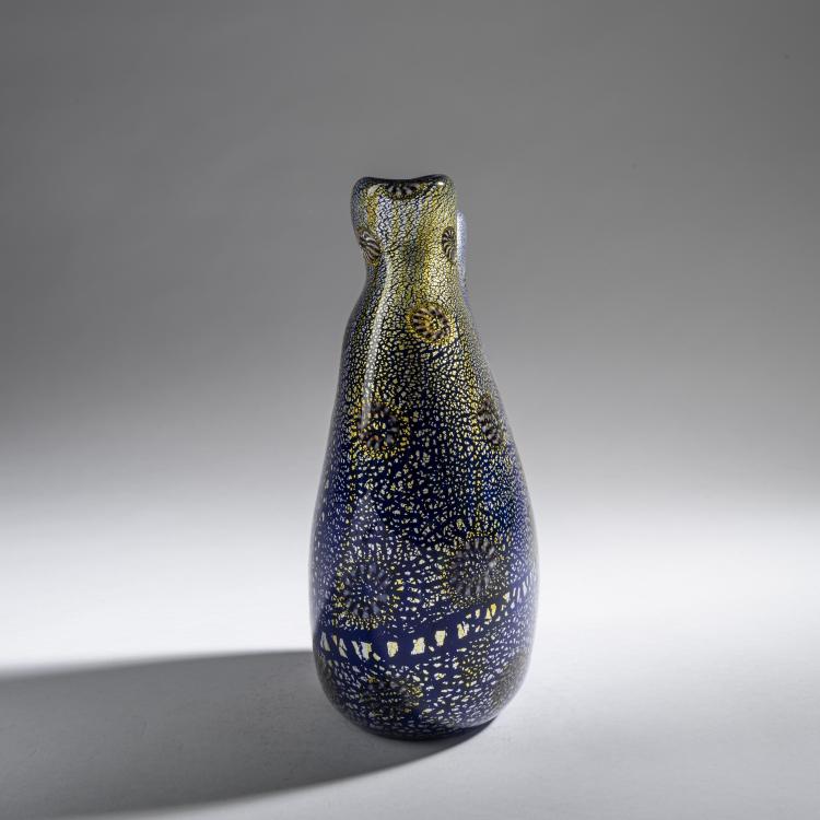 Bild 2 zu Objekt, Vase 'A reazione policrome', um 1950, Giulio Radi, A.Ve.M., Murano, 161B 394