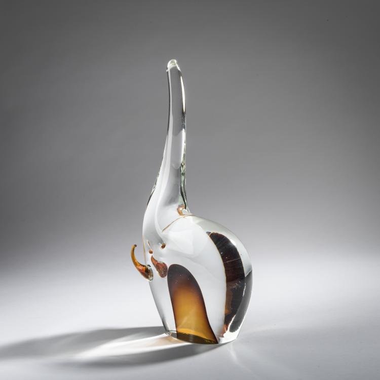 Bild 3 zu Objekt, Elefant, um 1965, Antonio Da Ros, Cenedese, Gino, Murano, 161B 416
