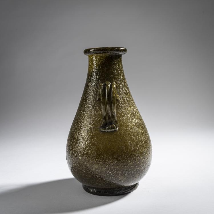 Bild 2 zu Objekt, Henkelvase 'Pulegoso', um 1930, Murano, 161B 261