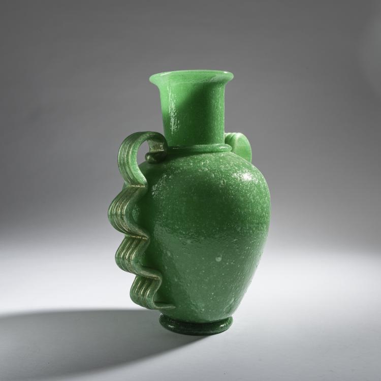 Bild 1 zu Objekt, Vase 'Pulegoso', um 1935, Murano, 161B 276