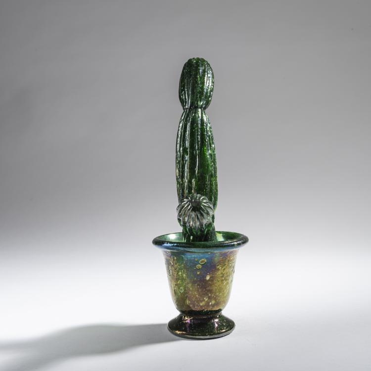 Bild 1 zu Objekt, 'Cactus pulegoso', um 1938, Flavio Poli, Seguso Vetri d'Arte, Murano, 161B 287