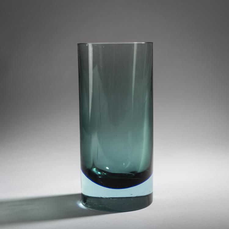 Hauptbild zu Objekt, 'Sommerso' vase, c. 1957, Flavio Poli, Seguso Vetri d'Arte, Murano, 161B 376