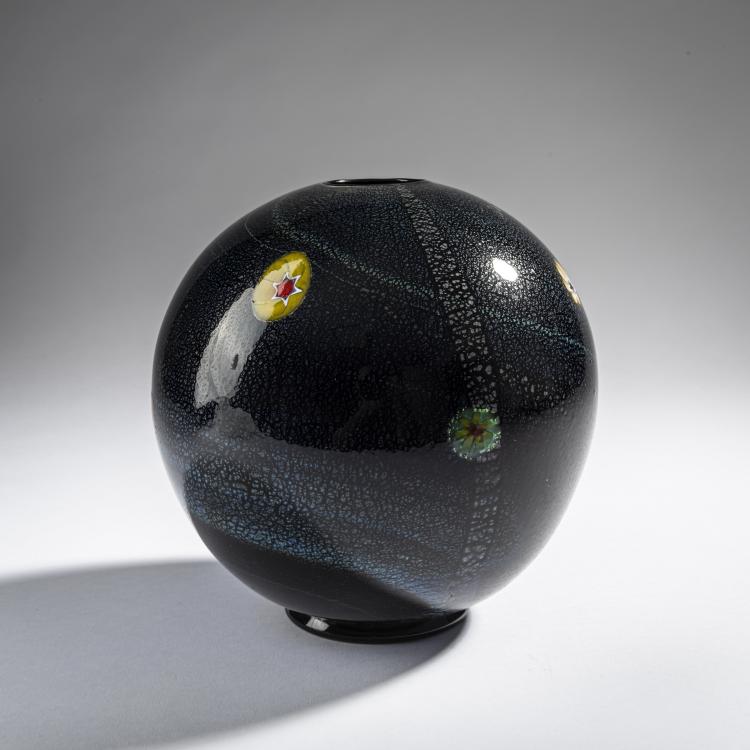 Hauptbild zu Objekt, Vase 'Murrine', um 1930, Toso, Fratelli, Murano (zugeschrieben), 161B 265