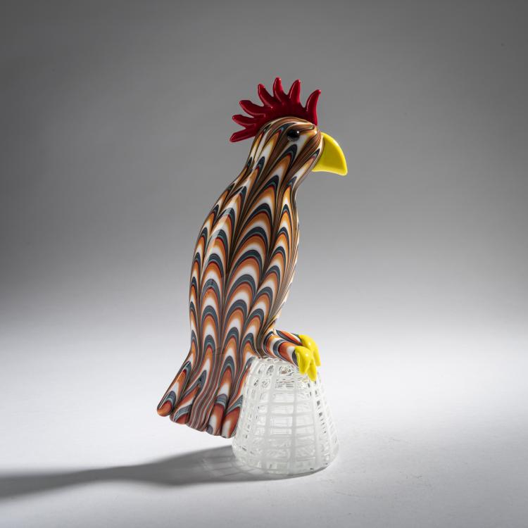 Bild 1 zu Objekt, 'Pappagallo', 1953, Fulvio Bianconi, Venini & C., Murano, 161B 341