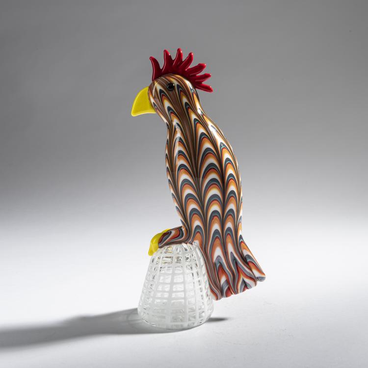 Bild 3 zu Objekt, 'Pappagallo', 1953, Fulvio Bianconi, Venini & C., Murano, 161B 341