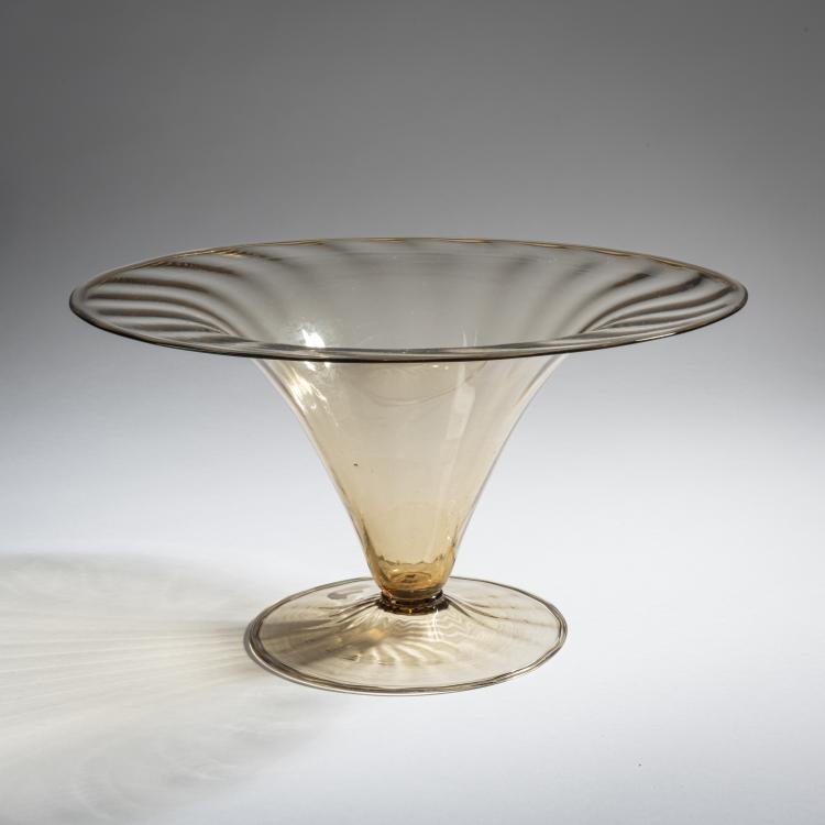 Bild 2 zu Objekt, Schale 'Costolato', 1925/26, Vittorio Zecchin, Cappellin, M.V.M., Murano, 161B 250