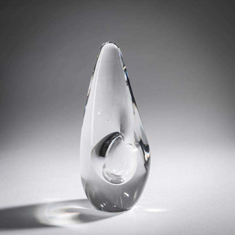 Bild 1 zu Objekt, Vase 'Linnunp&auml;&auml;' - '3866', 1953, Timo Sarpaneva, Iittala, 161C 557