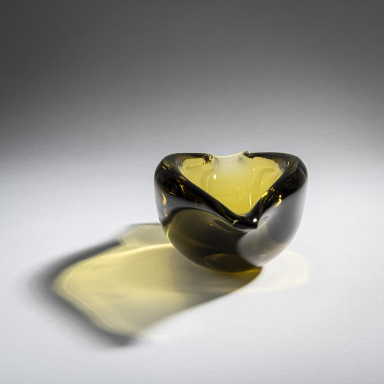 Bild 1 zu Objekt, Schale 'Sommerso', um 1955, Flavio Poli, Seguso Vetri d'Arte, Murano, 161B 368