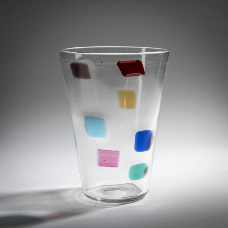 Hauptbild zu Objekt, Vase 'Pezzato', 1997, Gianni Versace, Venini & C., Murano, 161B 339