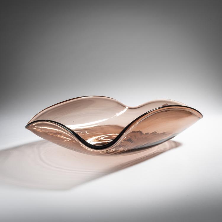 Bild 1 zu Objekt, Schale 'Trasparento', um 1935, Carlo Scarpa, Venini & C., Murano, 161B 277