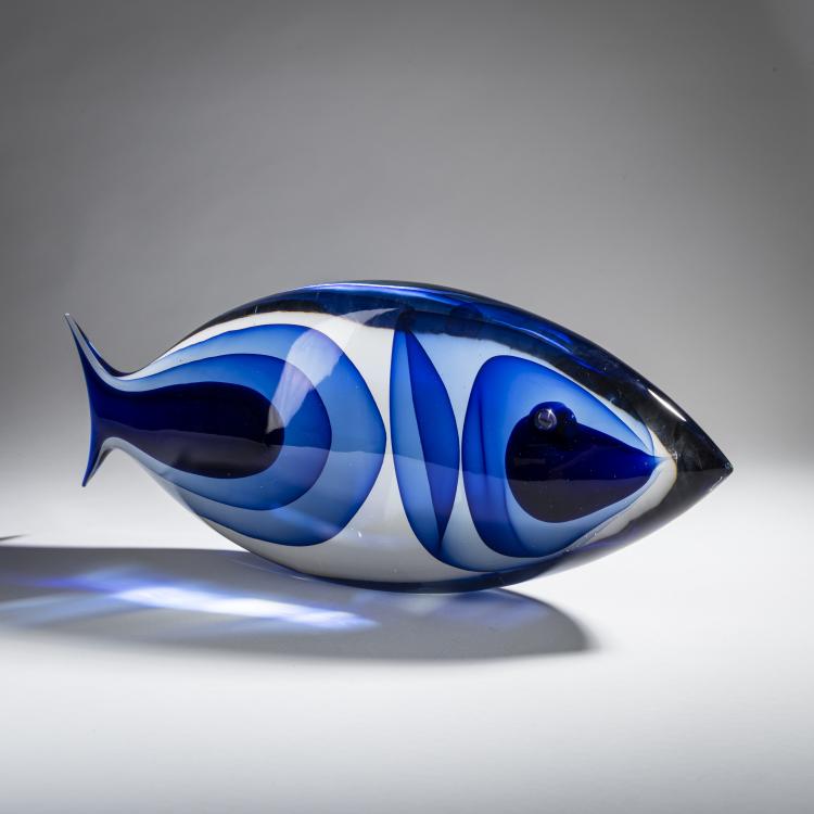 Bild 1 zu Objekt, Fisch, um 1995, Stefano Toso, Don&agrave;, Romano, Murano, 161B 432